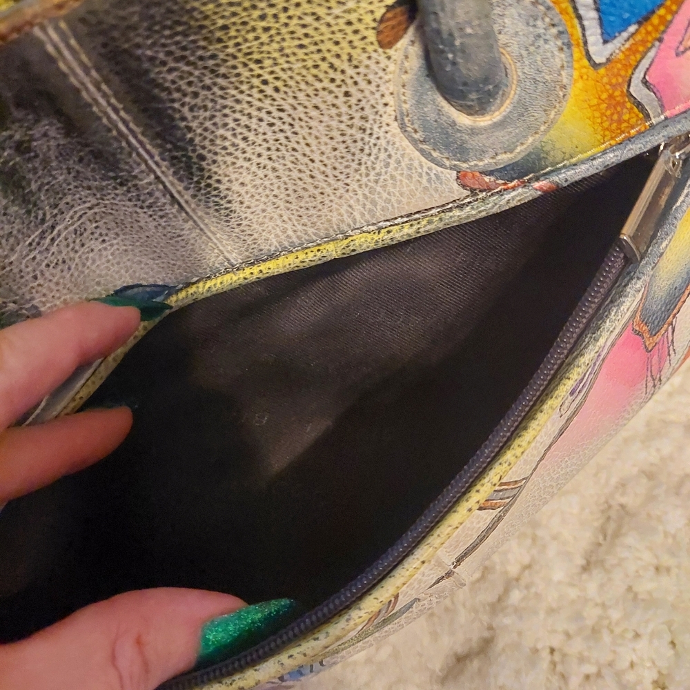 Biacci leather handbag - Picture 8 of 13